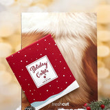 Holiday Corgi Pop-Up envelope