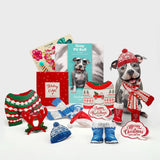 Gray Pitbull Holiday Whats Included