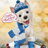 Holiday Westie Pop-Up Card