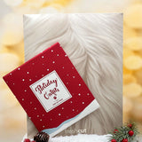 Holiday Westie Pop-Up Card envelope