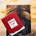 Holiday German Shepherd Pop-Up Card envelope