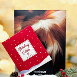 Holiday Calico Cat Pop-Up envelope