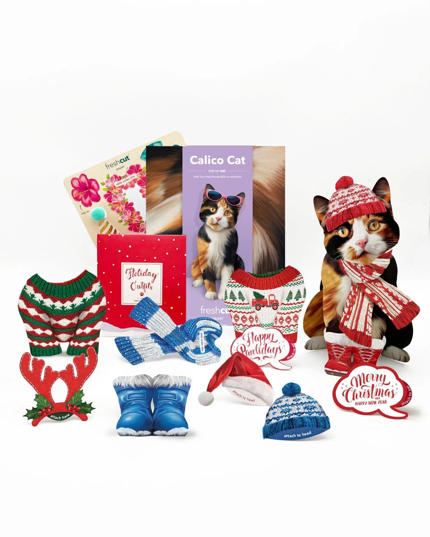 Calico Cat Holiday Whats Included