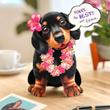Dachshund Pop-Up Card Freshcut Paper