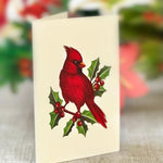 Winter Joy matching notecard