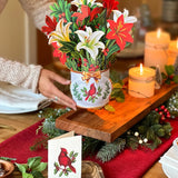 Winter Joy as holiday centerpiece
