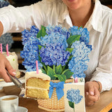 Nantucket Hydrangeas on decorated table