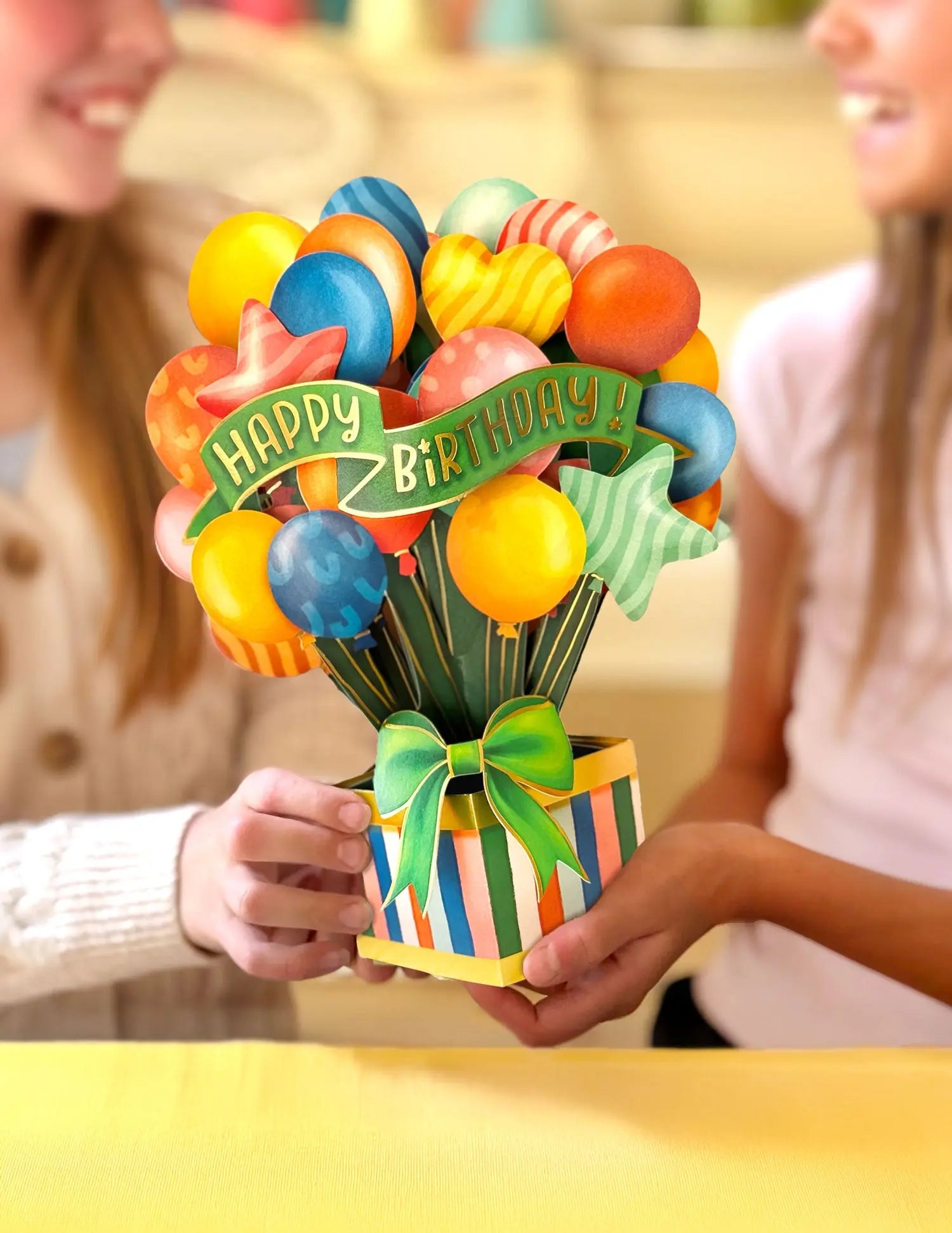 Classic Birthday Balloons Freshcut Paper