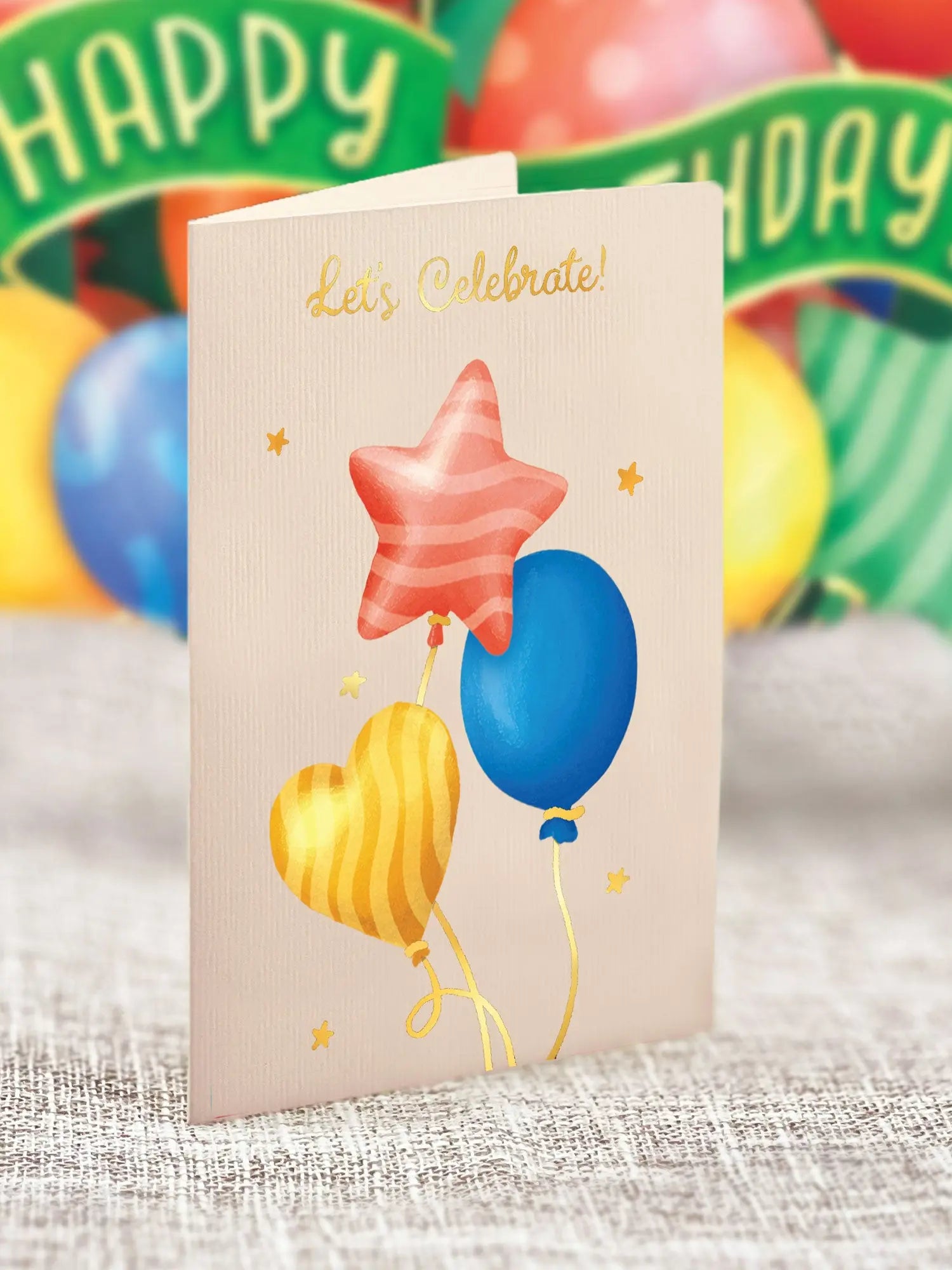 Classic Birthday Balloons Freshcut Paper