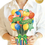 Classic Birthday Balloons Freshcut Paper