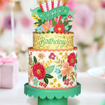Blooming Birthday Cake - FreshCut Paper