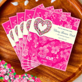 Mini Cherry Blossom Heart Pop-Up Card - FreshCut Paper