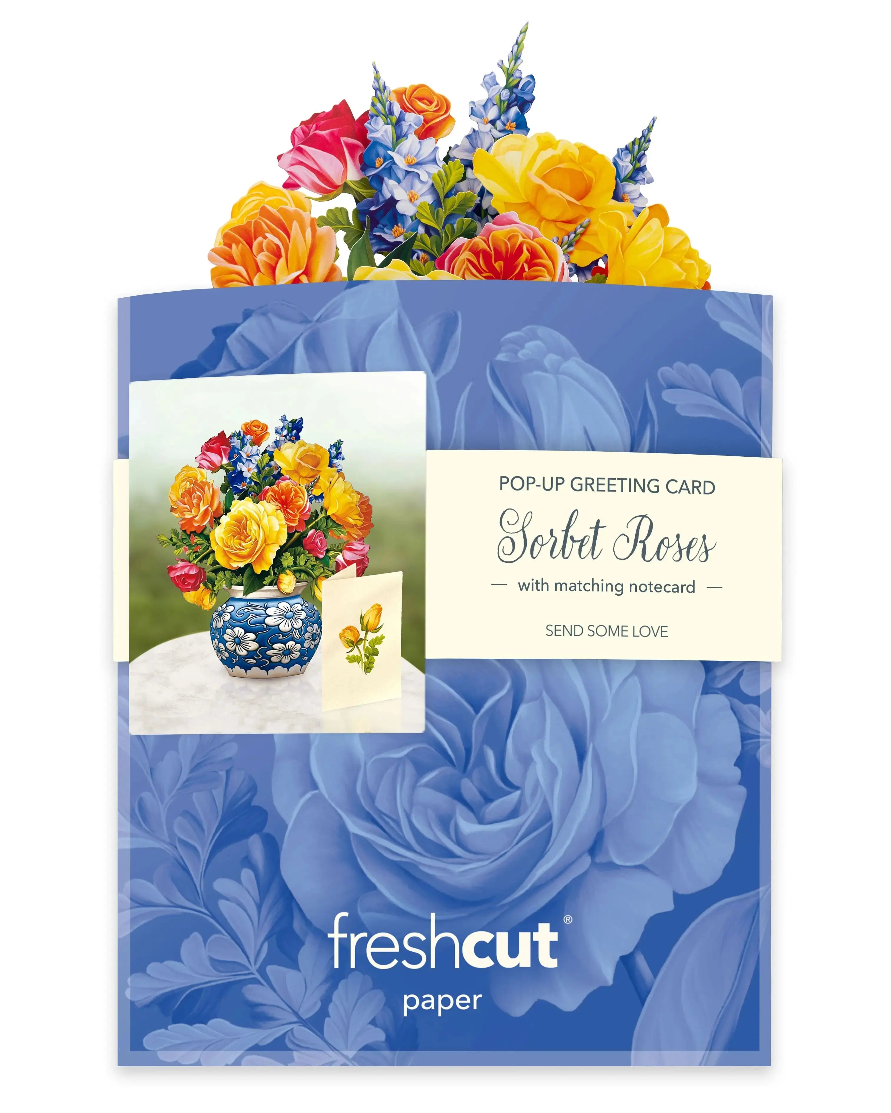 Mini Sorbet Roses and Envelope