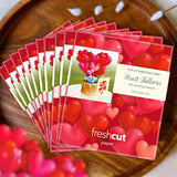 Mini Heart Balloons Pop-Up Card - FreshCut Paper