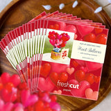 Mini Heart Balloons Pop-Up Card - FreshCut Paper