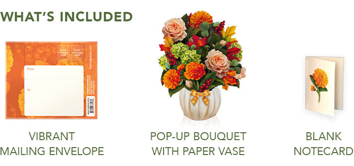 Mini Pumpkin Spice Pop-Up Card