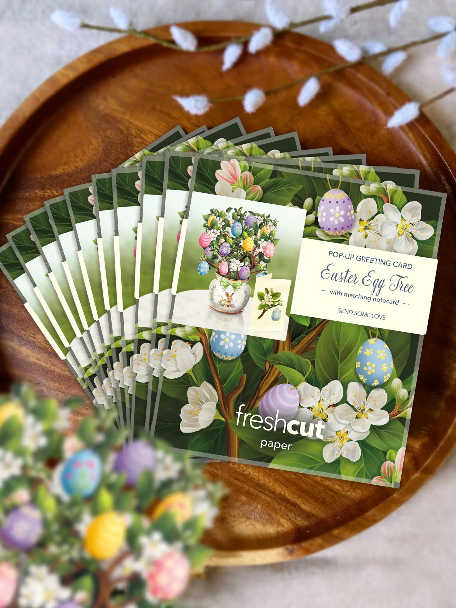 Mini Easter Egg Tree Pop-Up Card - FreshCut Paper