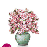 Mini Japanese Cherry Blossoms Pop-Up Card - FreshCut Paper