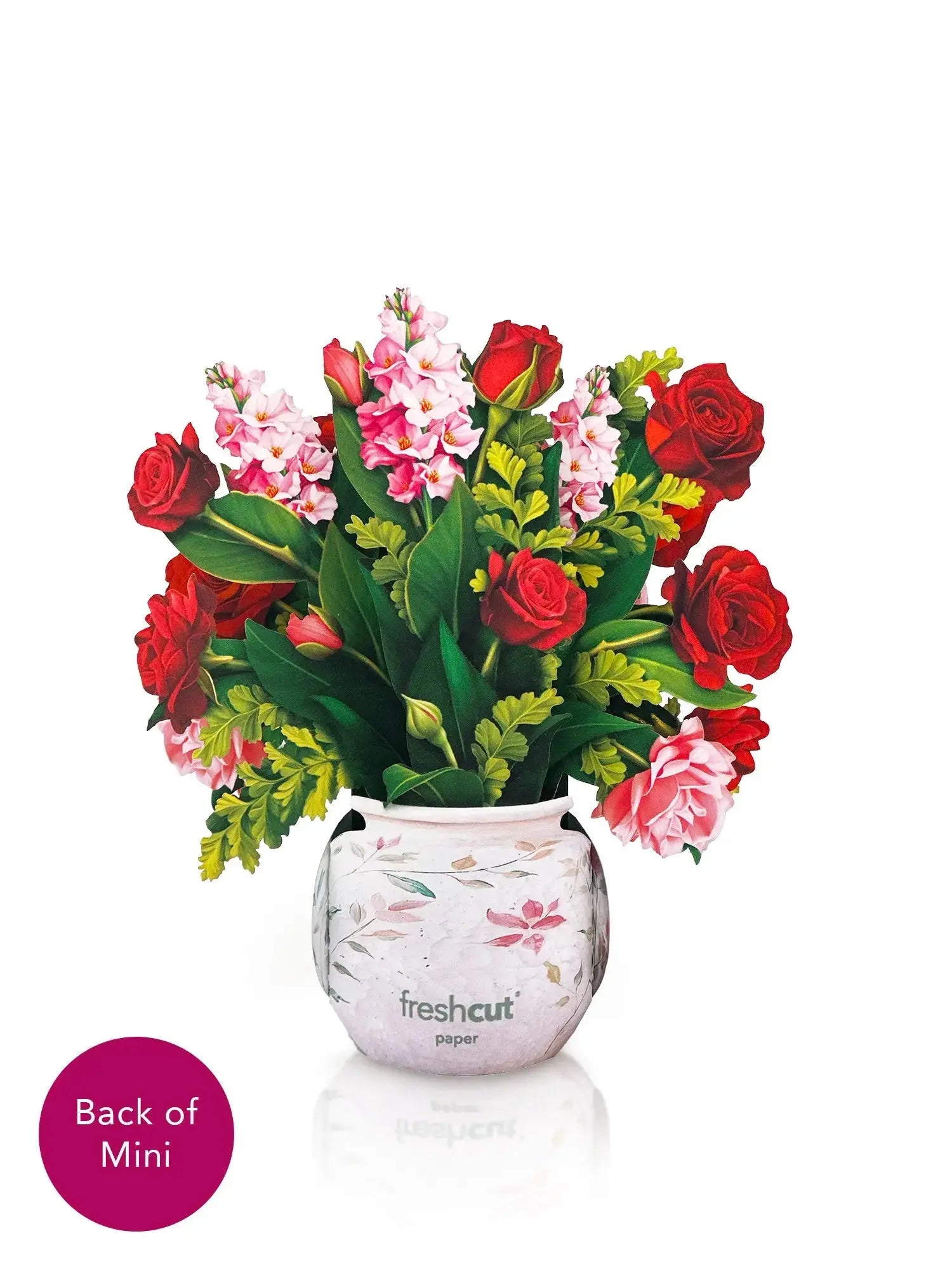 Mini Blooming Roses Pop-Up Card broken listing FreshCut Paper