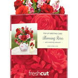 Mini Blooming Roses Pop-Up Card broken listing FreshCut Paper