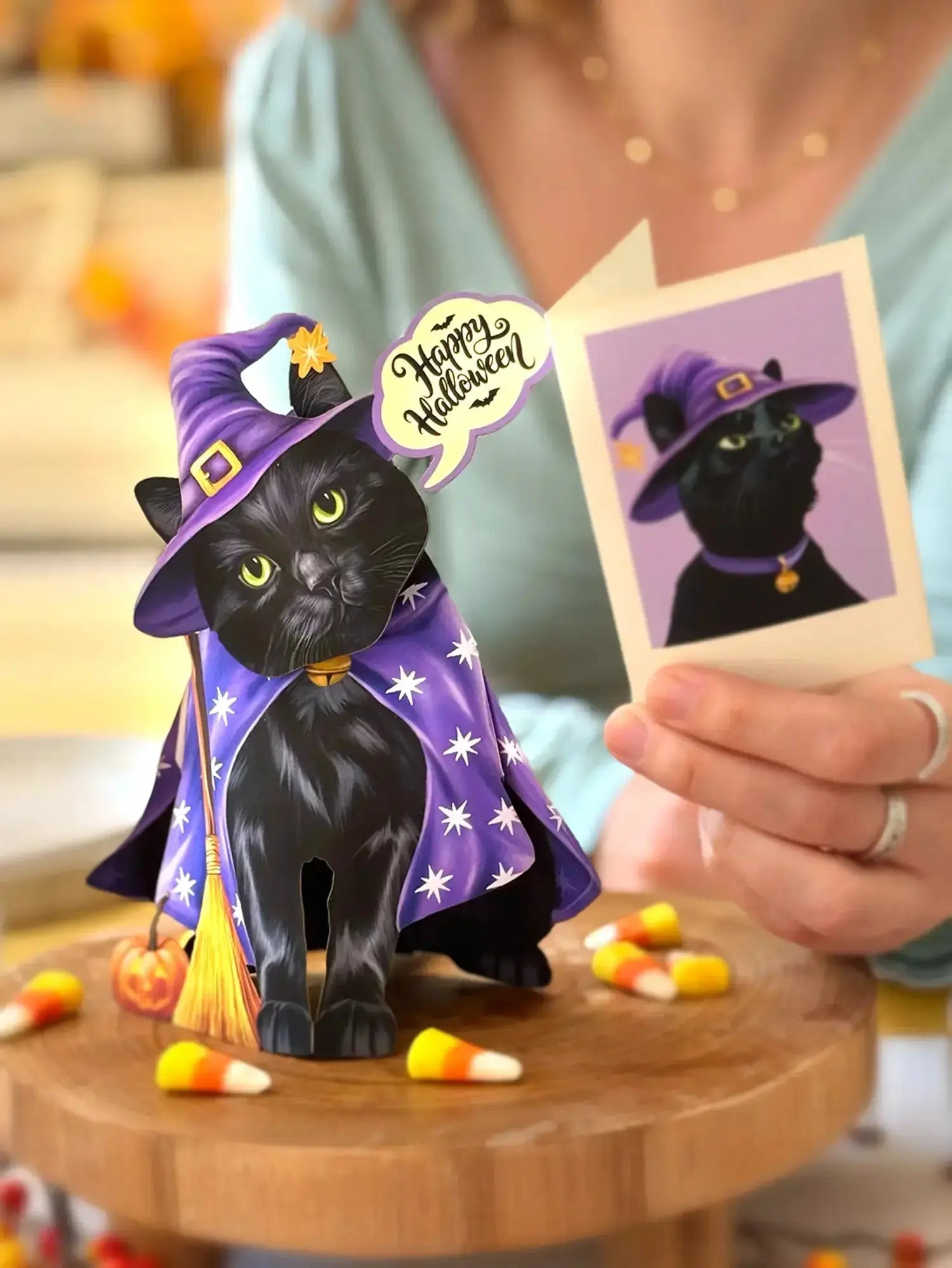 Mini Halloween Cat FreshCut Paper