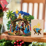 Mini Starlit Nativity FreshCut Paper