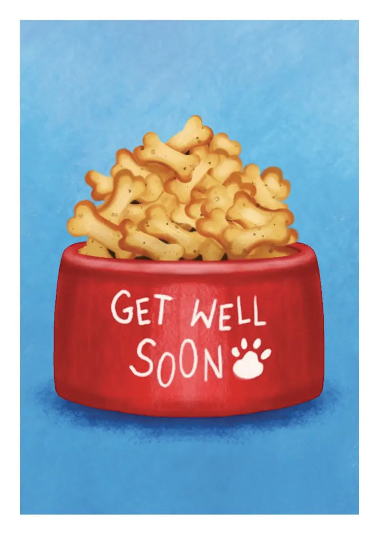 Get Well Soon Pet Card - FreshCut Paper