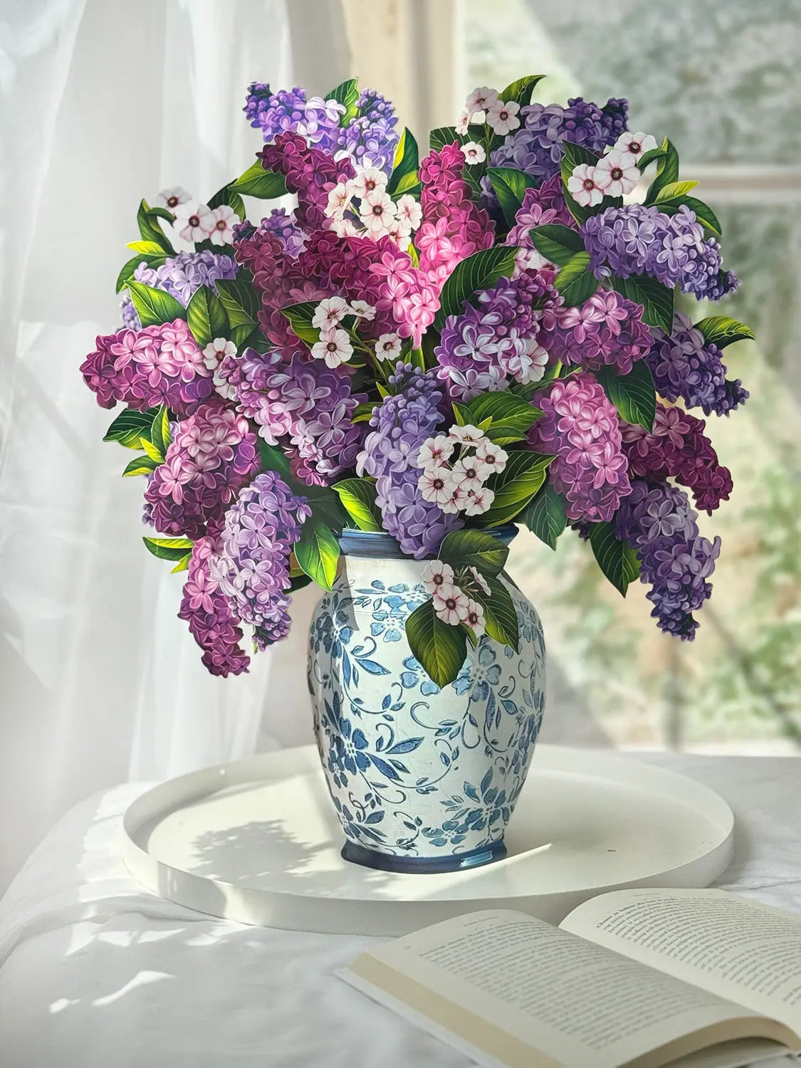 Grande Garden Lilacs FreshCut Paper