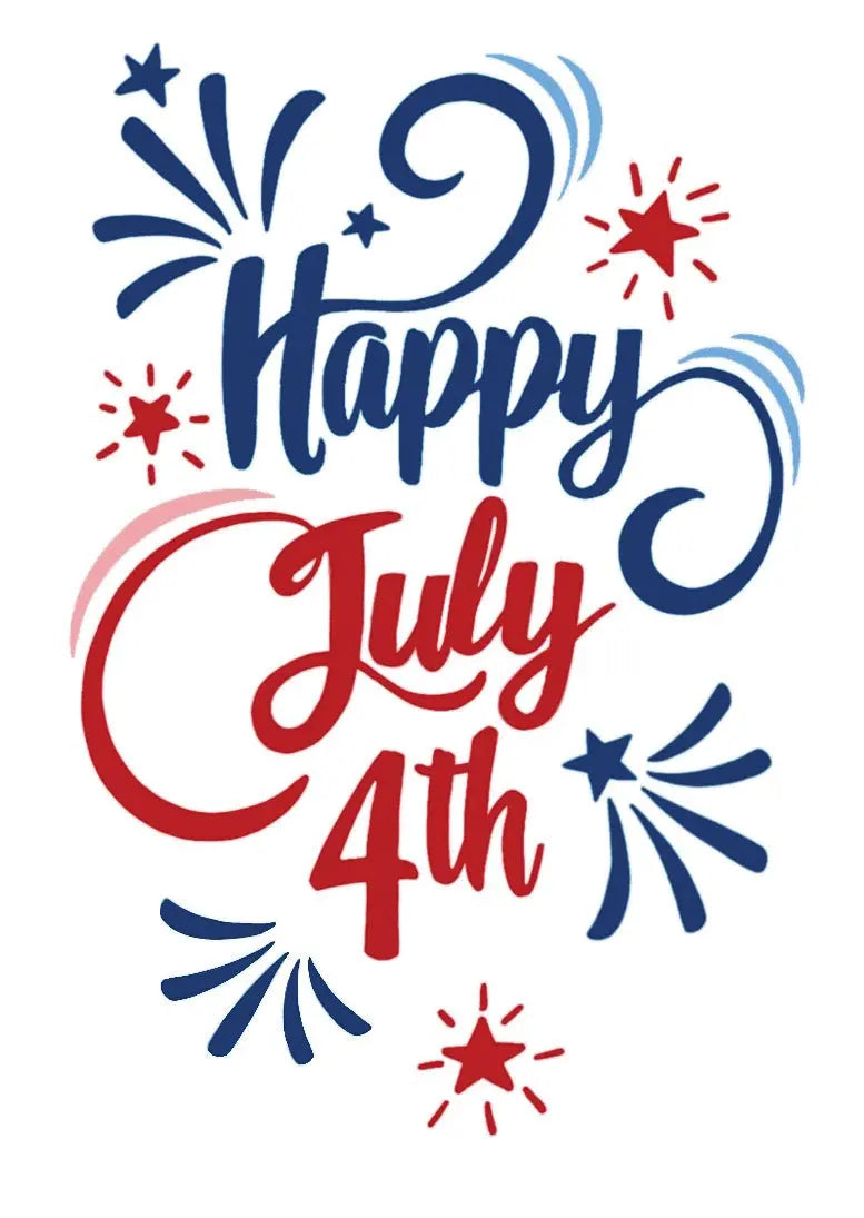 Happy 4th of July Card - FreshCut Paper