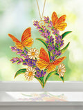 Lavender & Butterflies Suncatcher