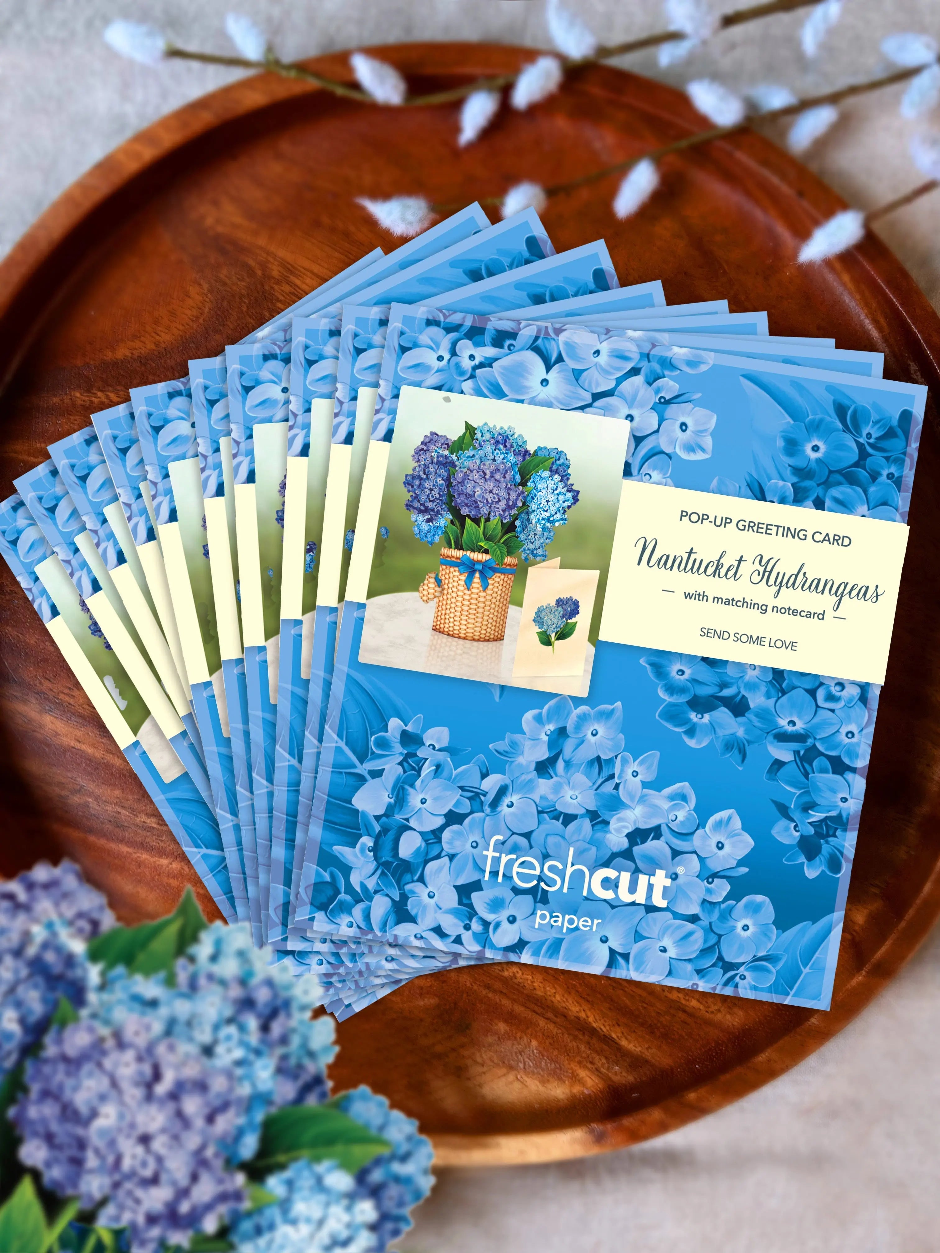 Mini Nantucket Hydrangeas - FreshCut Paper