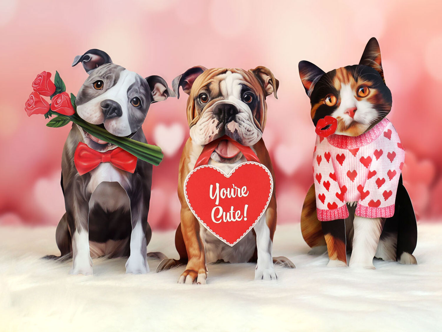 Valentine's Day Pop-Up Pets