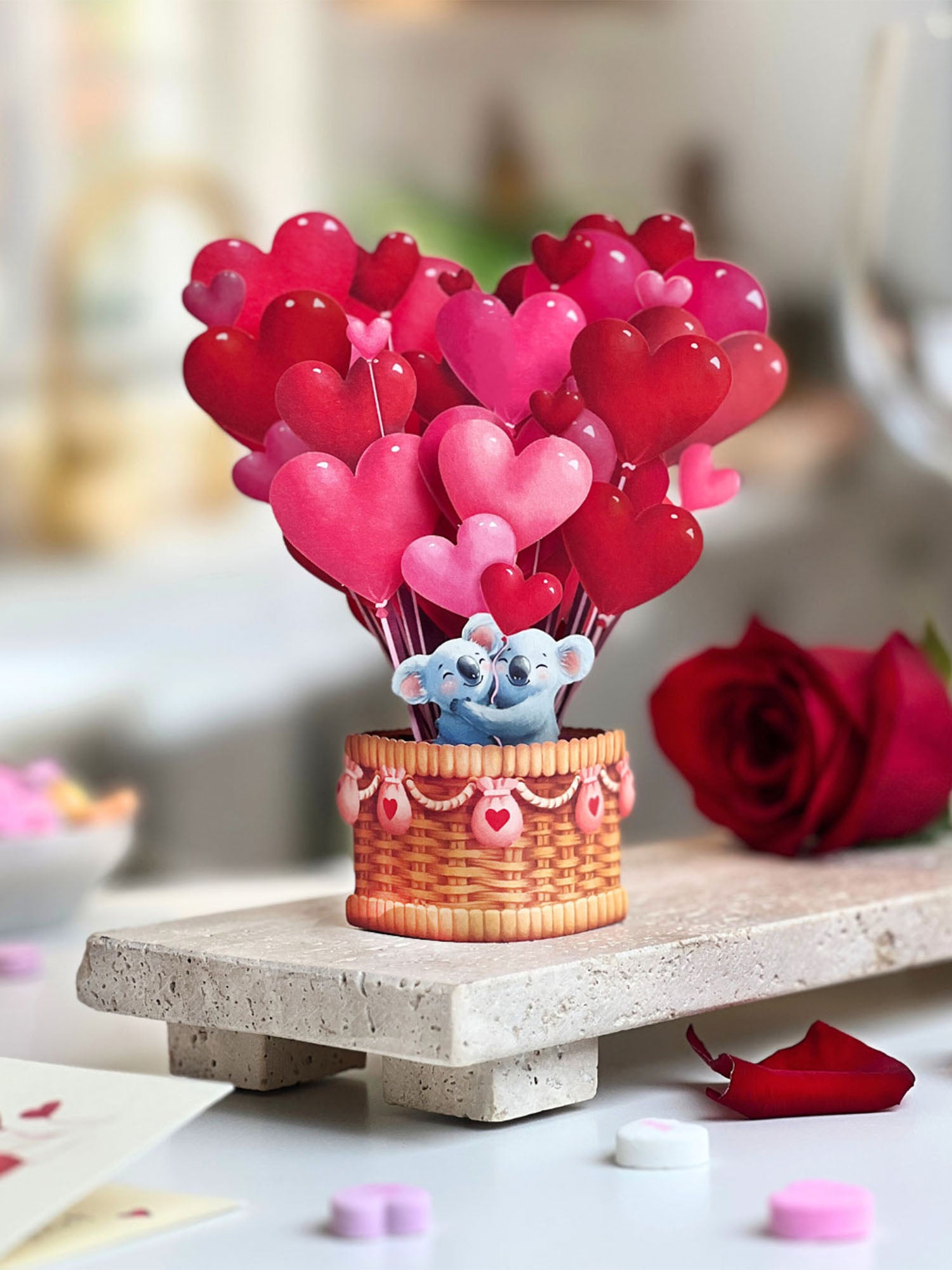 Mini Heart Balloons