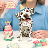 Birthday Dalmatian Pop-Up Card FreshCut Paper