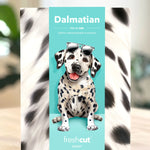 Freshcut paper dalmatian pop-up card packaging