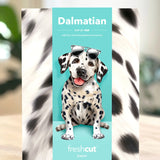 Freshcut paper dalmatian pop-up card packaging