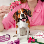 Mother's Day Beagle Pop-Up Card - FreshCut Paper