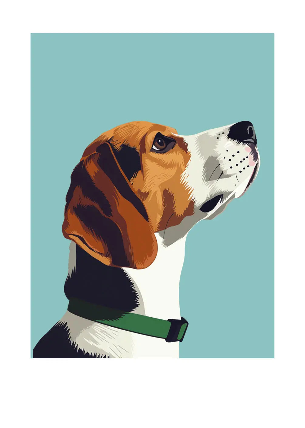 Beagle Card - FreshCut Paper