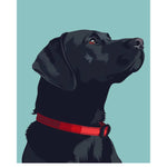 Black Lab Card - FreshCut Paper
