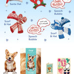 Holiday Corgi Pop-Up Card FreshCut Paper
