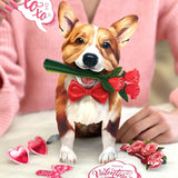 Valentine's Day Corgi Pop-Up Card FreshCut Paper