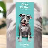 Freshcut paper Pitbull pop-up card packaging