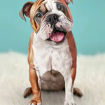 English Bulldog Pop-Up Pup