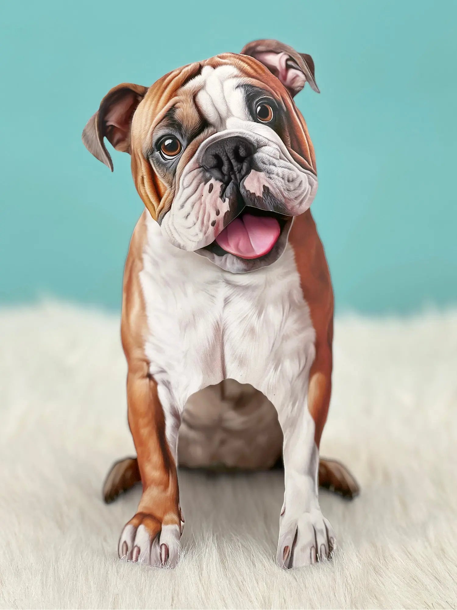 English Bulldog Pop-Up Pup