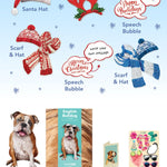 Holiday English Bulldog Pop-Up Card FreshCut Paper