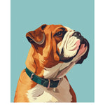 English Bulldog Card - FreshCut Paper
