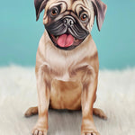 Pug Pop-Up Pup