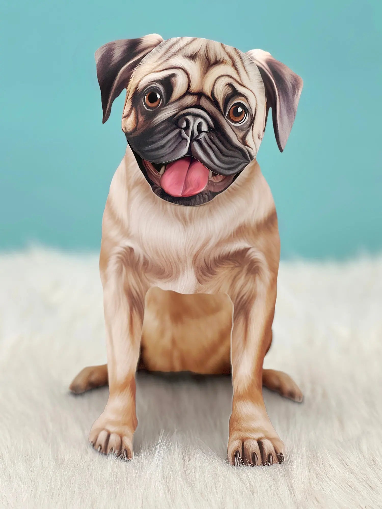 Pug Pop-Up Pup