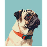 Pug Card - FreshCut Paper
