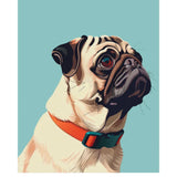 Pug Card - FreshCut Paper